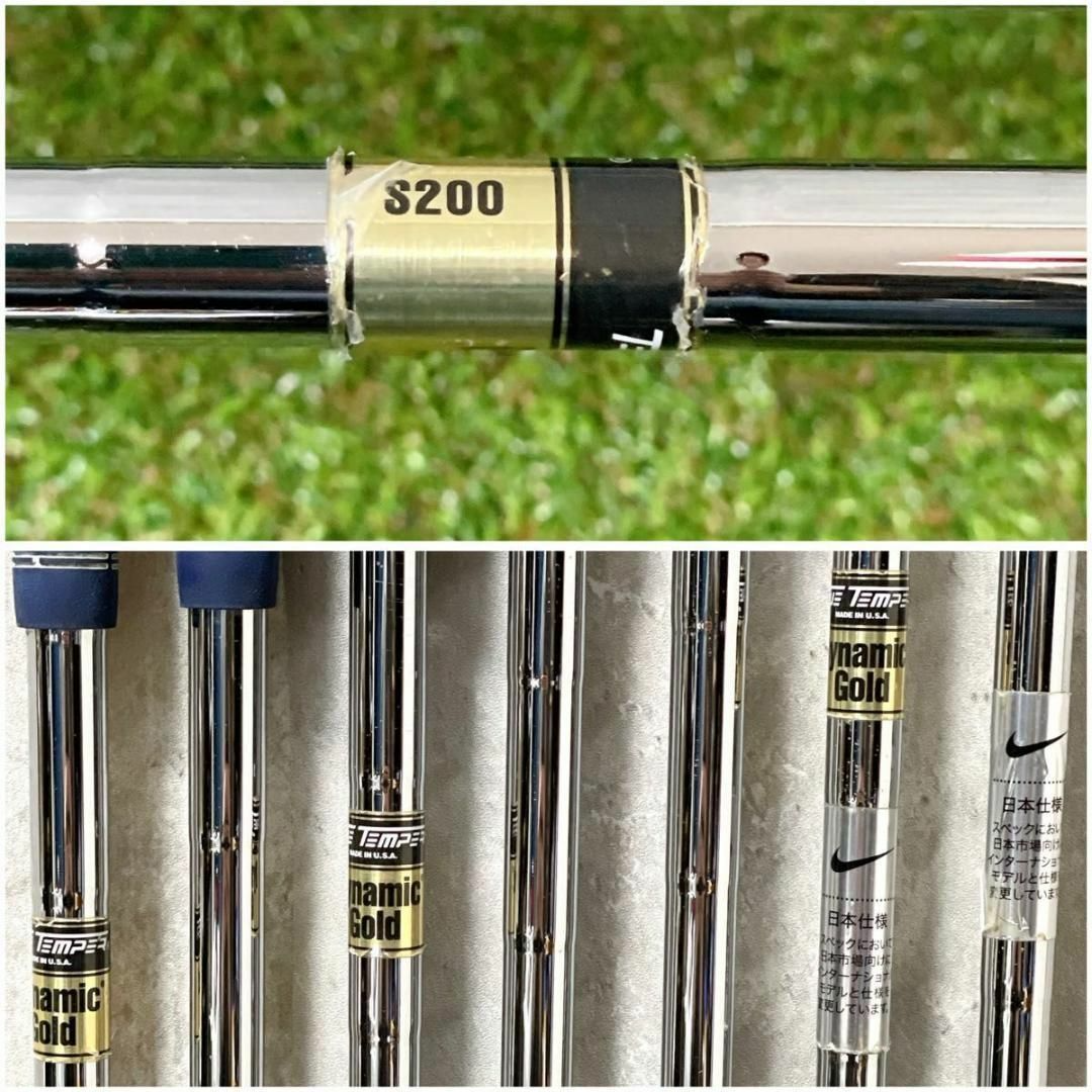 NIKE VR FORGED TW BLADE Iron Set 7pcs 4-9+Pw Dynamic Gold S200 