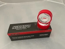 2 Rolls PTFE Teflon Pipe Fitting Thread Seal Tape 1/2" x 520” NIKATTO USA STOCK