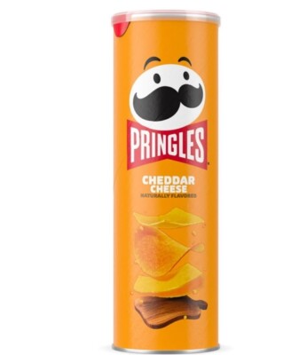 Pringles Pringles Cheddar Cheese Potato Crisps Chips, 5.5 oz