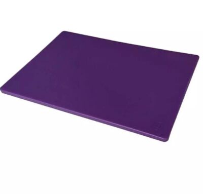 HOHE DICHTE LILA SCHNEIDEBRETT RESTAURANT ZUM MITNEHMEN 18''x 12''x0,5''