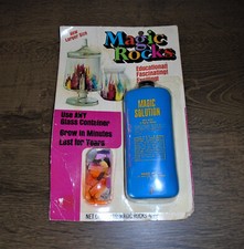 1974 Magic Rocks NOS New In Package Made In The USA Vintage