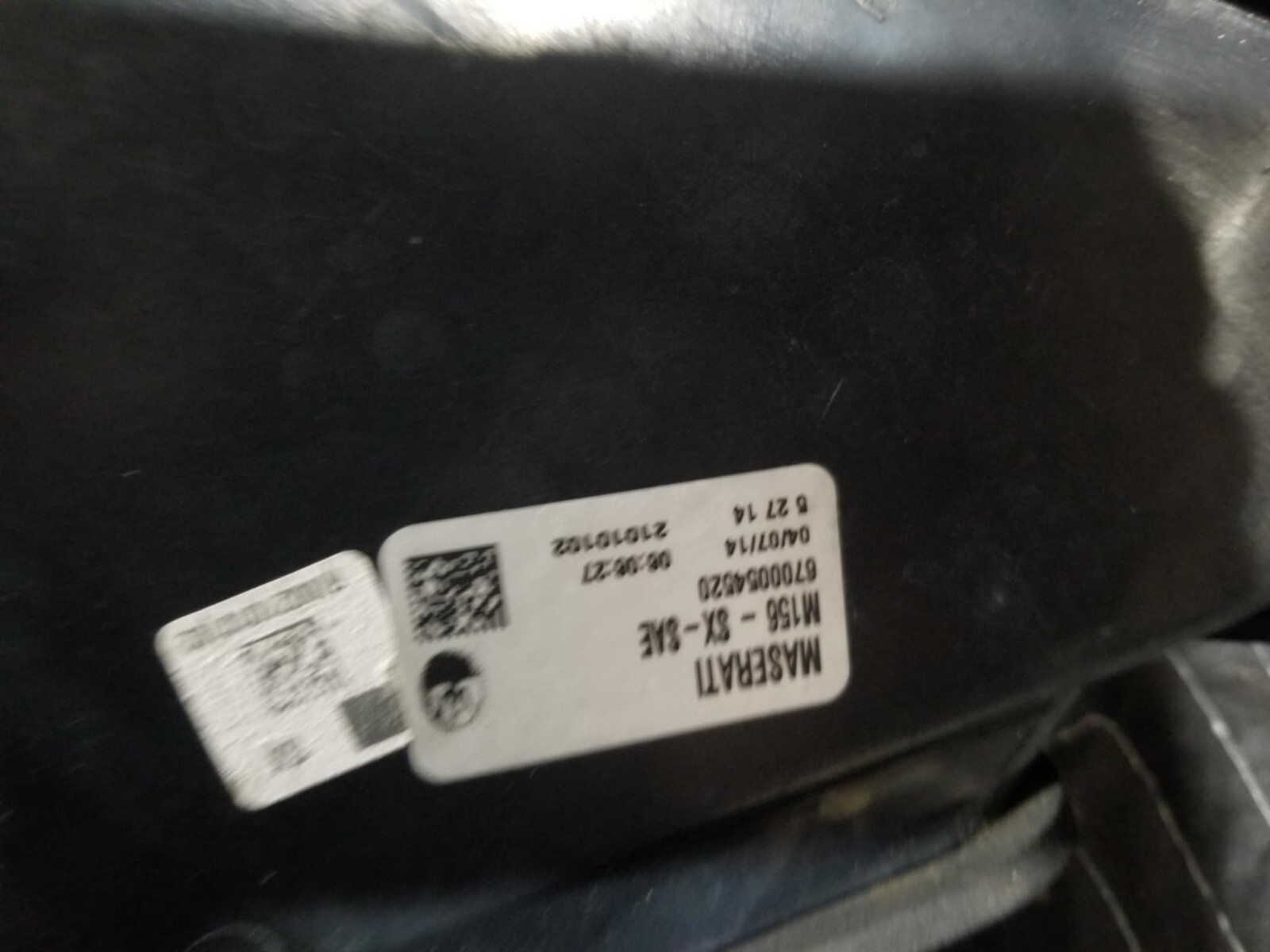 14-20 Maserati Quattroporte SQ4 M156 Left Side Outer Tail Light Lamp OEM #114
