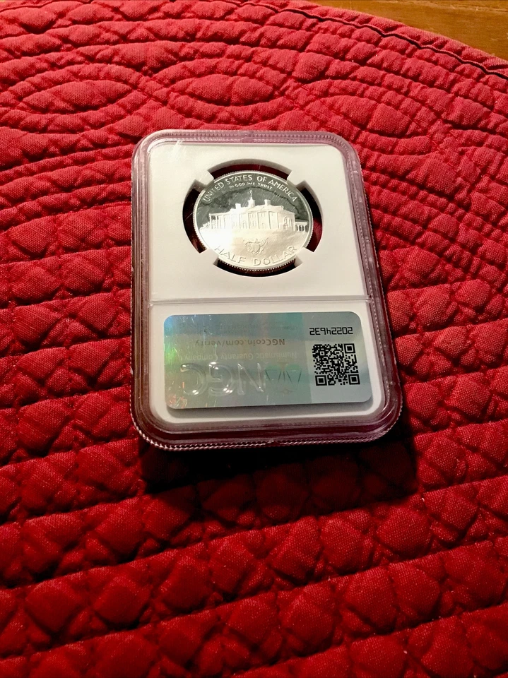 1982 S SILVER PROOF WASHINGTON HALF DOLLAR 50C NGC PF69, ULTRA CAMEO!! - Image 2 of 2