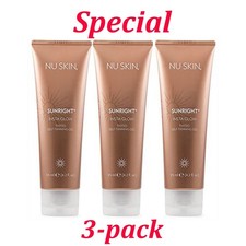 3-pack Nu Skin Sunright Insta Glow Self Tanning Gel -NEW STOCK- 01/2028