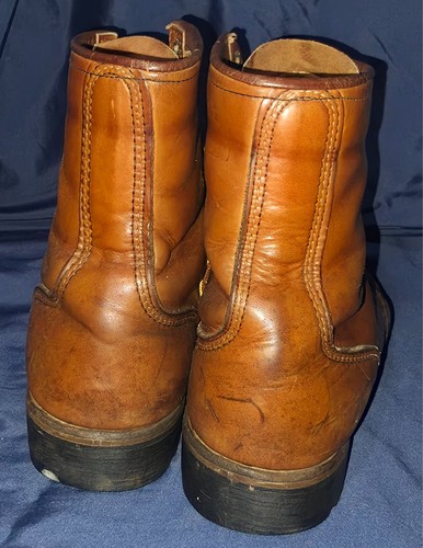 Vintage 1980s Red Wing Irish Setter 855 Leather Boots… - Gem