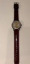 Vintage Halgreen Berna Telemetre Chronograph Watch 17 Jewels Landeron 48 Swiss