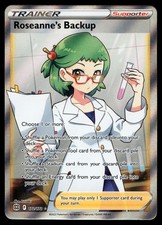 Roseanne's Backup (Full Art) 172/172 Swsh09: Carta Pokemon Holo Brilliant Stars