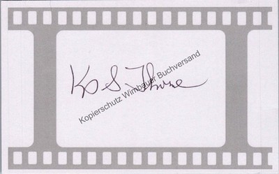 Original Autogramm Kip Thorne Nobelpreis für Physik 2017 // Autograph sig 298933