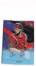 2021 Topps Fire #AV-SH Sam Huff Autographs Auto Texas Rangers AU