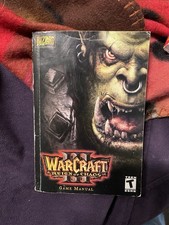 Warcraft 3 Reign Of Chaos Game Manual Only 2002