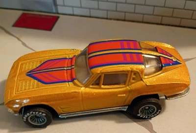 Hot Wheels Split Window '63 Corvette REAL RIDERS HI-RAKERS Good Year Rims