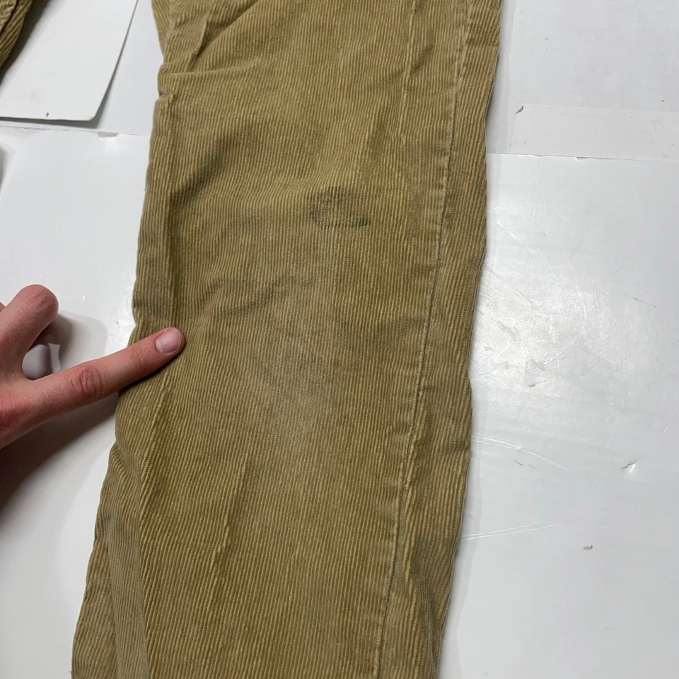 Levi Strauss Co 511 Mens Tan Corduroy Pants Size 30x32 Slim Fits 30x30 - Image 4 of 4