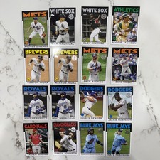 Lot Of 31 Topps 2021 Baseball Update 35th Anniversary  Cards
