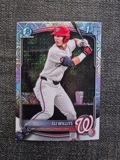 2025 Bowman Draft - Chrome Eli Willits #BDC-1 Mojo Refractor (RC)