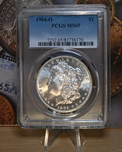 1904-O Morgan Dollar PCGS MS65
