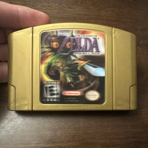 New ListingLegend of Zelda Majora's Mask (Nintendo 64 N64) Lenticular - Tested - Authentic