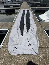 Seal Skin upgrade Boat Cover Bought To Fit 2008 220 DR Stingray Deckboat