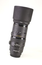 Sigma 80-400mm F4.5-5.6  APO OS AF Zoom Lens Canon EF Rear Lens Cap & Hood