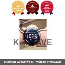 [Garmin] vivoactive 6 / Metallic Pink Dawn / Wellness GPS Smartwatch