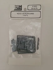 Tichy Train Group HO Wood Ice Platforms - 3023 NOS 