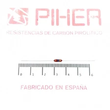 2 X 1/4W 10M 5% 1970s VINTAGE PIHER RESISTOR. US. C1879U450F220724