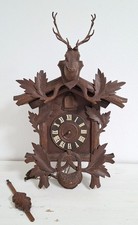 Alte antike Kuckucksuhr für Bastler Wanduhr ...