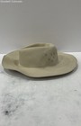 Lovely Bird Mens Beige Wool Wide Brim Western Cowboy Hat Size Medium — photo 2