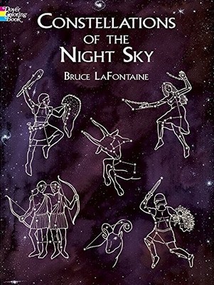 Constellations of the Night Sky (Dover Nature Coloring Book),Bru