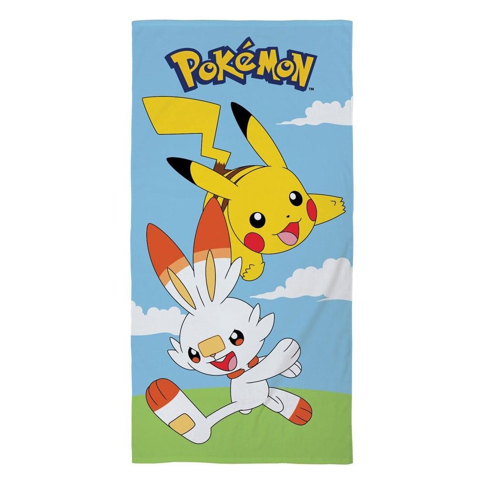 Pokemon - Pikachu and Scorbunny Towel (140cmx170cm)