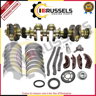 BMW X3 X4 X5 X6 N57D30A N57D30B VILEBREQUIN AVEC KIT DE RECONSTRUCTION 3.0DIESEL - Photo 1/4