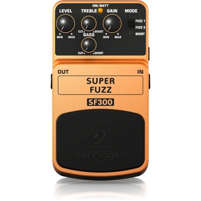 Behringer SF300 Super Fuzz - Verzerrer für Gitarren