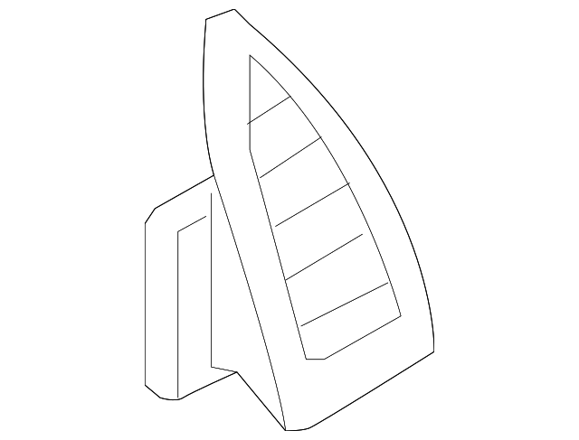 Genuine Nissan Air Vent Grille 68761-1LA0B