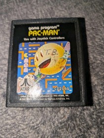 Pacman (Atari 2600, 1981) W/ Manual! Tested & Working! Free Shipping! 