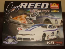 2025 CORY REED J & A SERVICE PRO STOCK NHRA POSTCARD