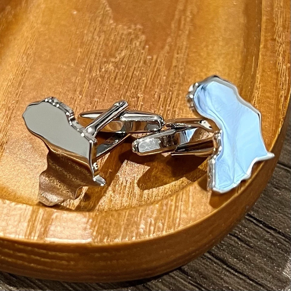 Gemelos mapa continente africano regalo con caja para hombre cumpleaños día del padre” Foto 3 de 4