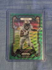 2023 Panini Prizm - Alvin Kamara #210 Green Wave Prizm