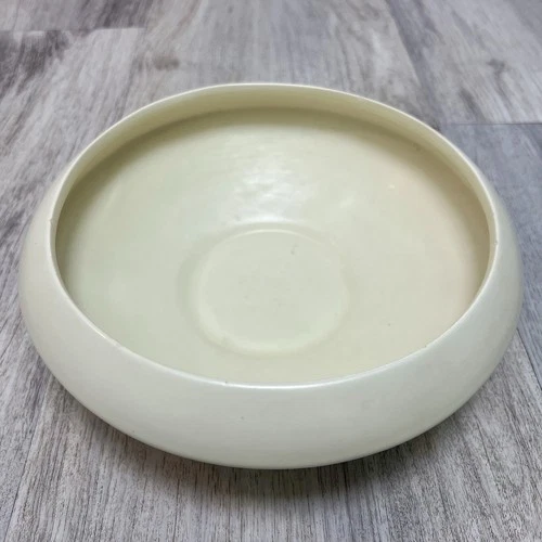 Vintage Red Wing USA 571 Mid Century Modern Ivory Bowl 7in