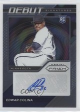 2021 Panini Prizm Debut Signatures Edwar Colina #DS-EC Auto gh4