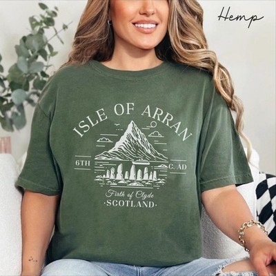Isle of Arran Shirt Travel Gift for Scotland Trip Lovers Souvenir Tee