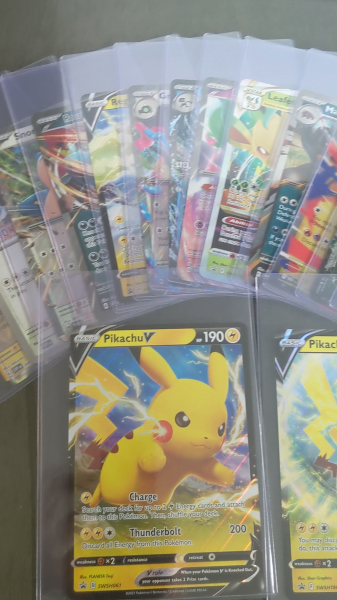 17 JUMBO Pokemon Cards BULK COLLECTION LOT! No Duplicates! EX*V* VSTAR NM |  eBay