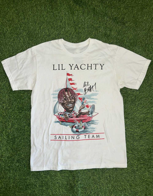 #ad Lil Yachty sailing team For Men Women T Shirt All Size AN186 $19.99