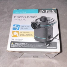 Intex Quick Fill Electric Pump 110-120V AC 650 L/min 3 Adapters
