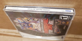 Virtual-On: Oratorio Tangram (Sega Dreamcast, 2000) case and manual (no game)