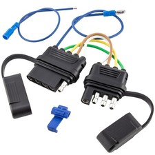 4-way To 5-way Flat Trailer Wiring Adapter For Boat Trailer Wsurge Brakes Pure