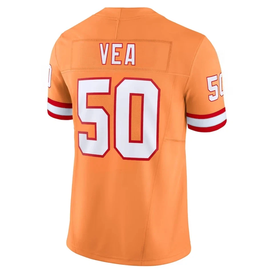 NWT Men's Buccaneers 2025 Orange Retro Game Jersey