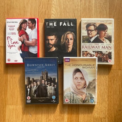 English DVD Downtown Abbey The Fall I Love You railway Man Honourable Woman BBC