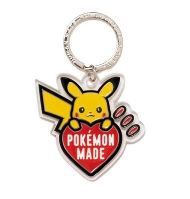 HUMAN MADE x Pokemon Key Ring Pikachu Mascot Keychain New