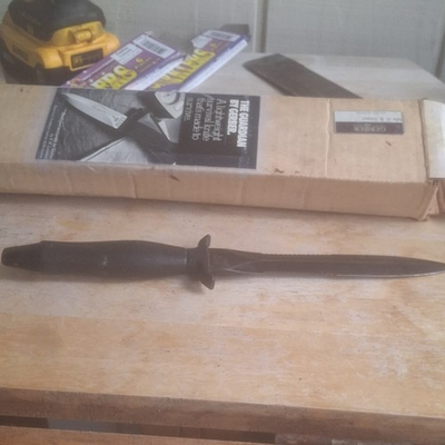 #ad Gerber Guardian II Survival Knife Spear Point w Sheath amp; Original Box $260.00