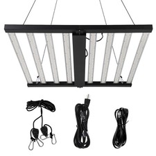 600w 8-Bar LED Grow Light, 4x4Ft Coverage, Full Spectrum Dimmable Bar Style, ...