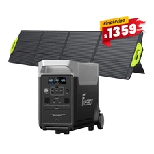 FOSSiBOT F3600 PRO 3600W 3840Wh Power Station Solar Generator + 200W Solar Panel